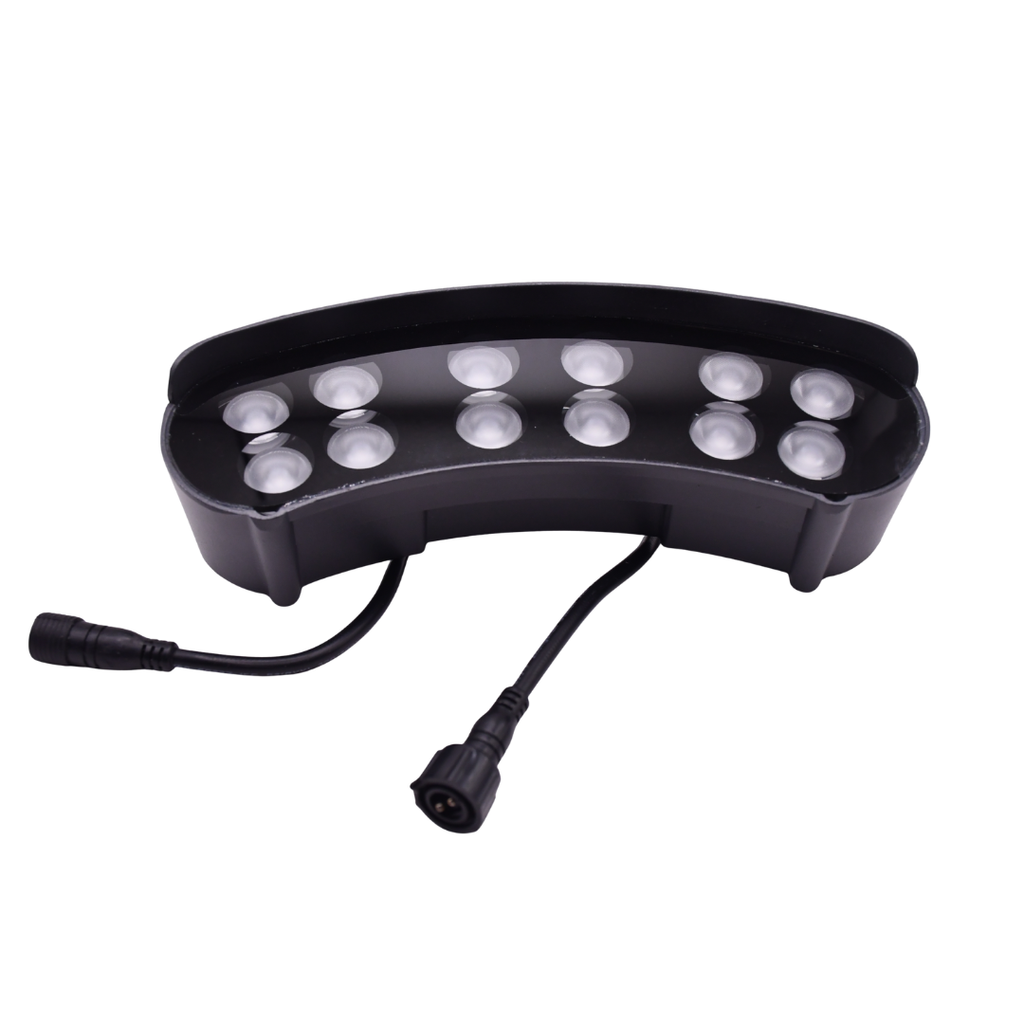 Lumen RGB TreeGlow Outdoor Landscape Light – Weatherproof RGBW LED with DMX Control - (Set of 4)