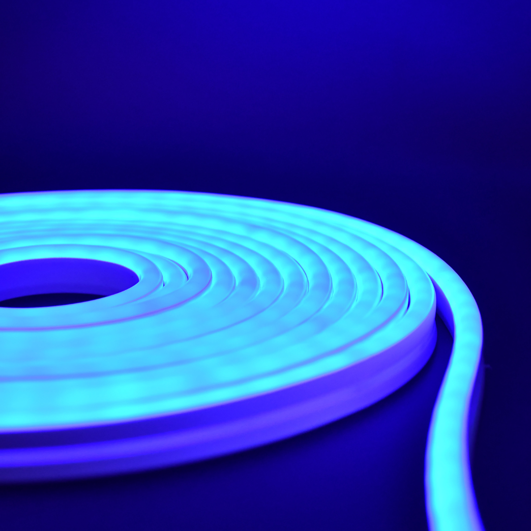 Lumen NeonWave 5m RGB LED Strip Light – Color‑Changing Neon Flex with Controller, Decorative Lighting