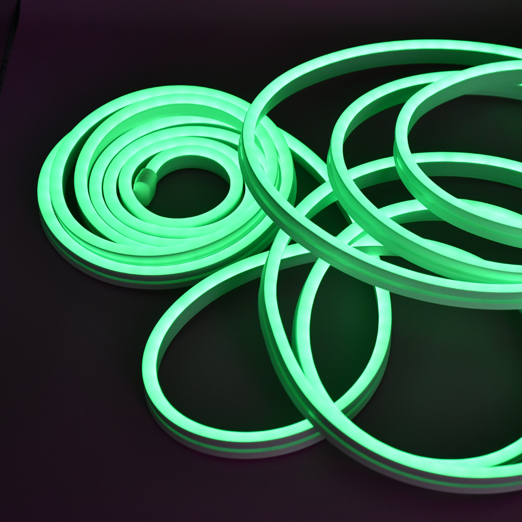 Lumen NeonWave 5m RGB LED Strip Light – Color‑Changing Neon Flex with Controller, Decorative Lighting