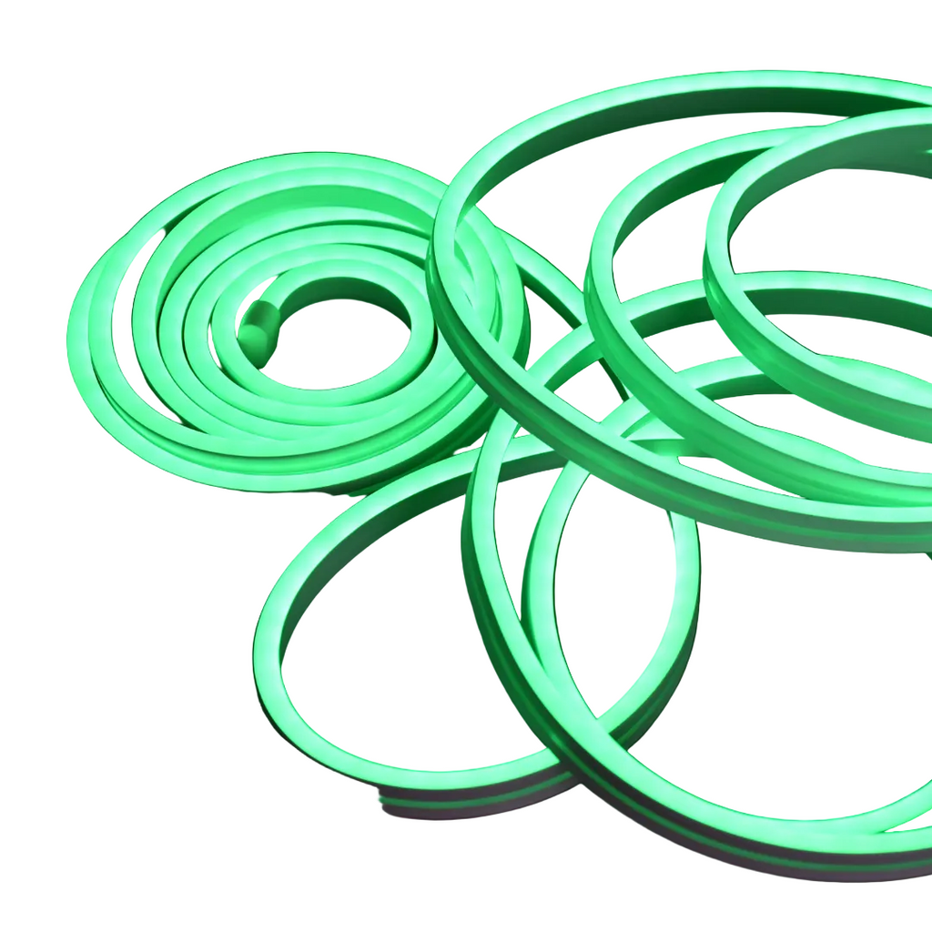 Lumen NeonWave 5m Single Color LED Strip Light – Warm/Cool White, Flexible Neon Accent Light