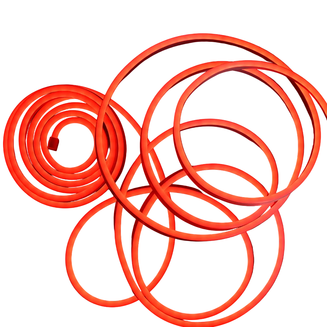 Lumen NeonWave 5m RGB LED Strip Light – Color‑Changing Neon Flex with Controller, Decorative Lighting