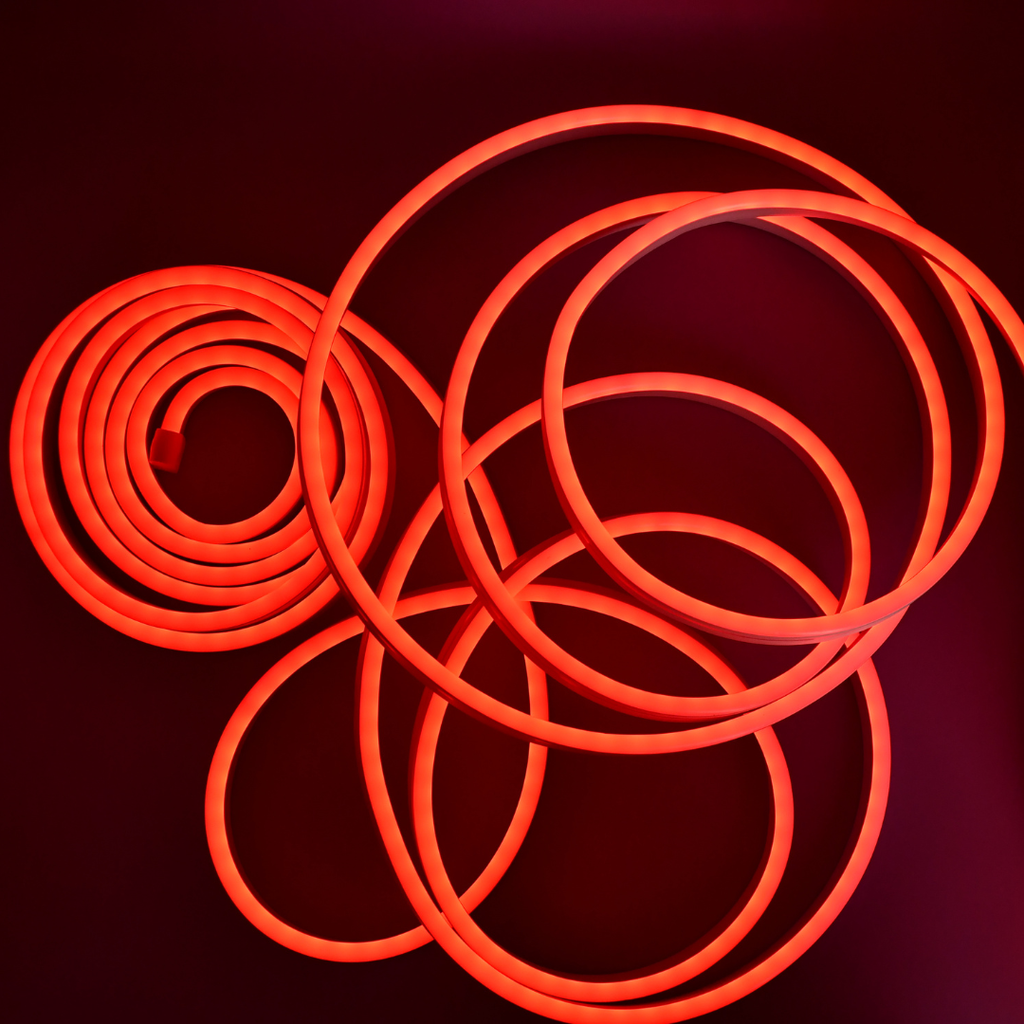 Lumen NeonWave 5m Single Color LED Strip Light – Warm/Cool White, Flexible Neon Accent Light