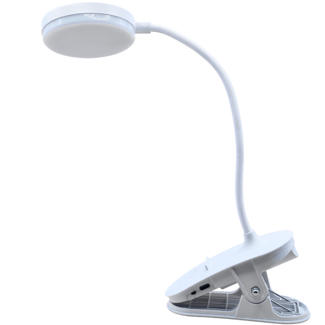 LumenDesk Rechargeable LED Desk Lamp – Dimmable & Eye Protection