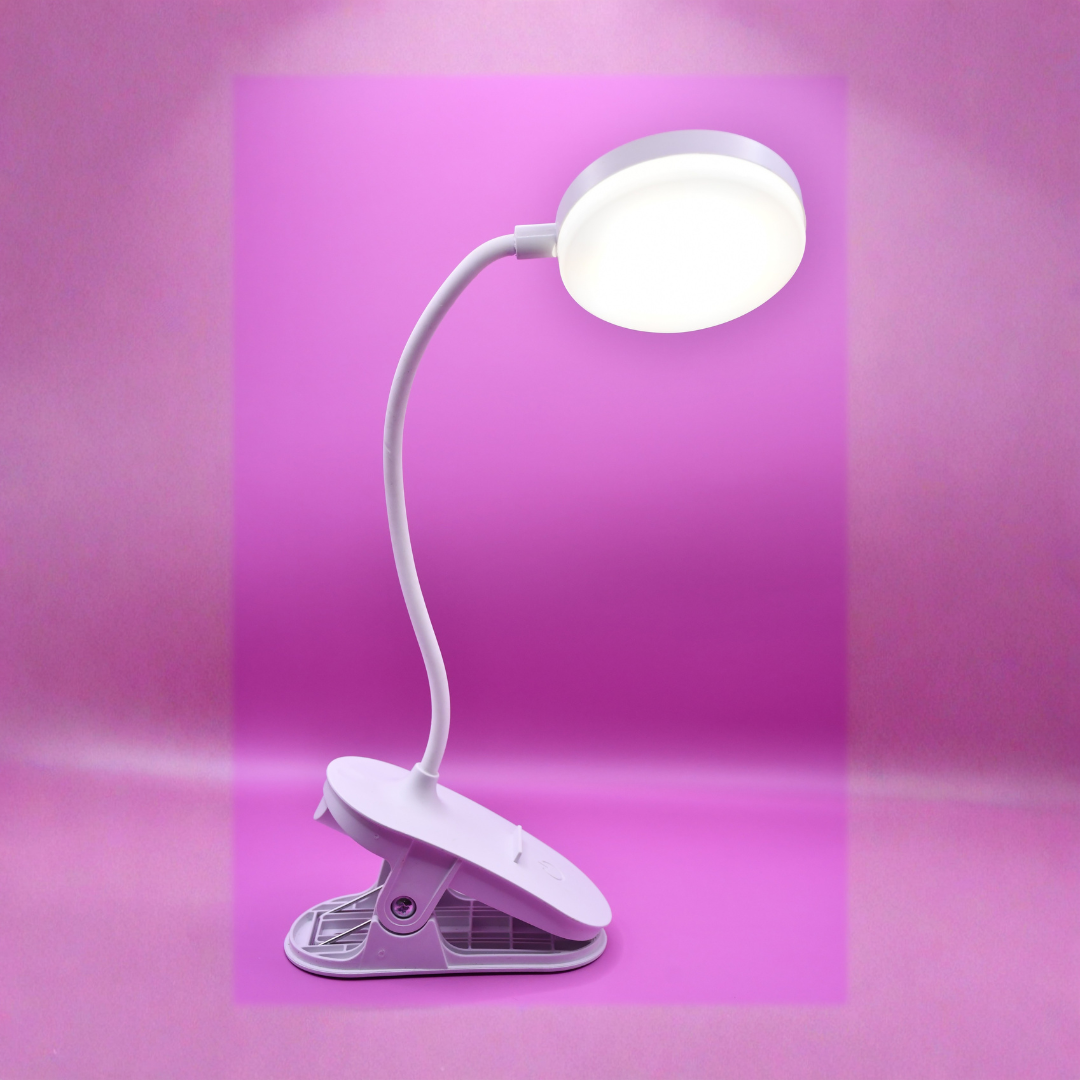 LumenDesk Rechargeable LED Desk Lamp – Dimmable & Eye Protection