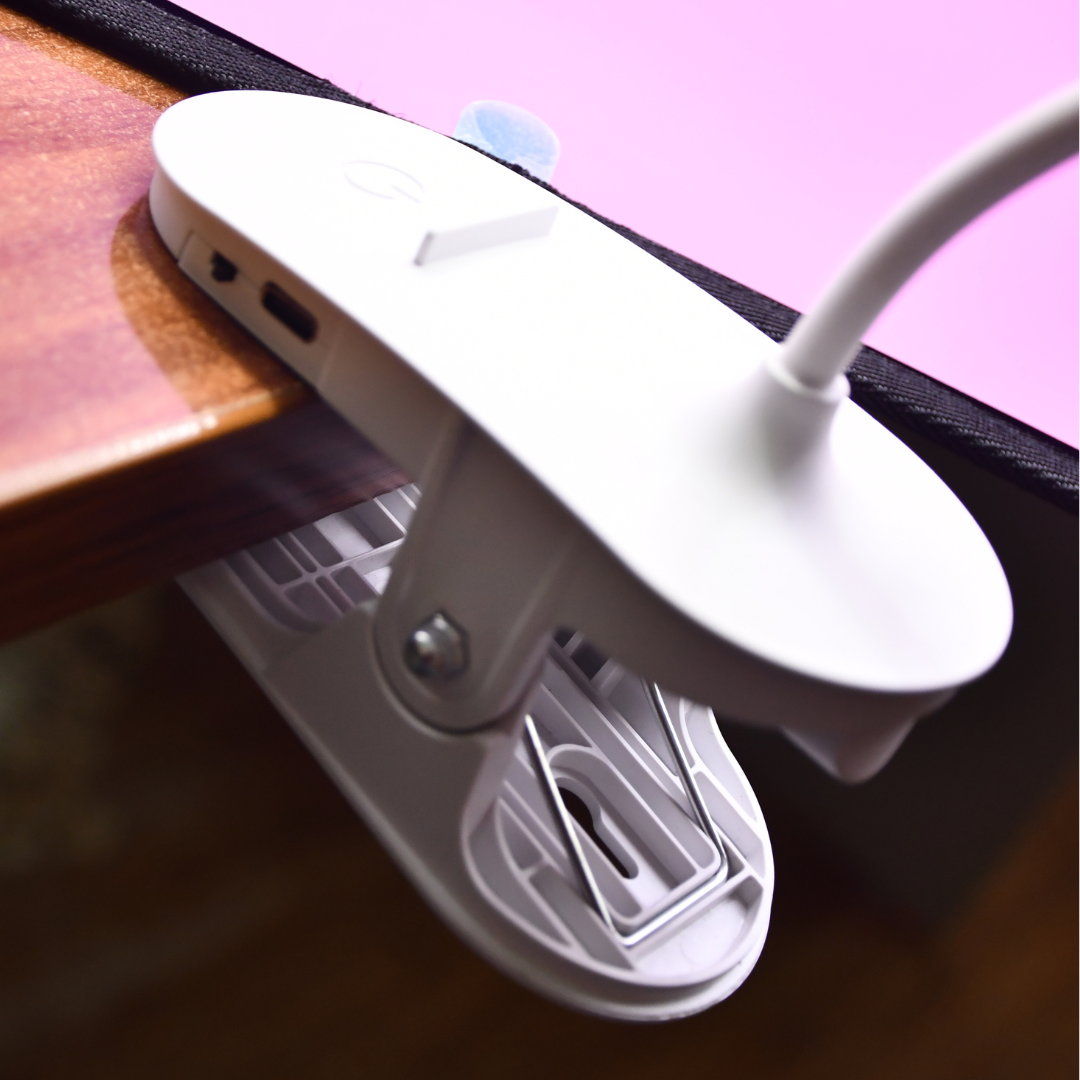 LumenDesk Rechargeable LED Desk Lamp – Dimmable & Eye Protection