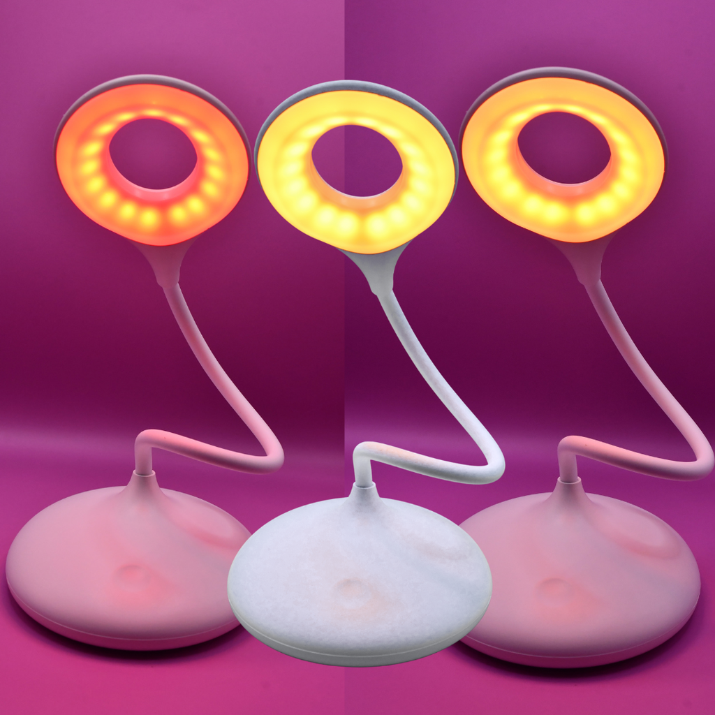 Lumen Touch Minimalist Desk Lamp – Rechargeable LED, USB Charging, Portable Light