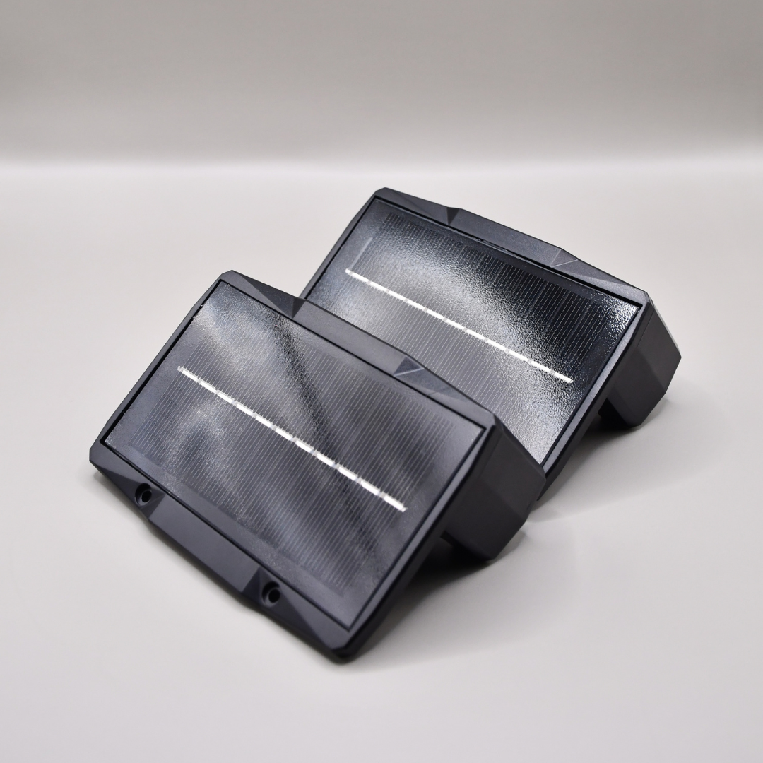 Lumen Super Bright RGB LED Solar Wall Light (Set of 2)