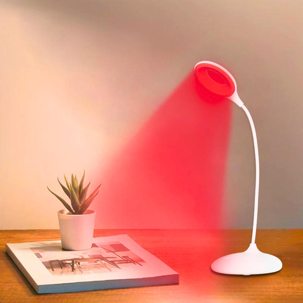 Lumen Touch Minimalist Desk Lamp – Rechargeable LED, USB Charging, Portable Light